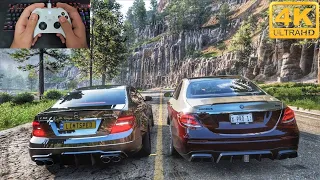 Mercedes-Benz C63 AMG & Brabus 800 Mercedes-AMG E63 S | Forza Horizon 5 | Controller gameplay