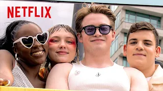 The Heartstopper Cast At Pride in London 🍂🌈 | Netflix
