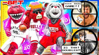 I Stream Sniped Streamers With Three 8 Foot Mascots... (rage warning)