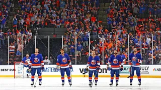 Islanders Fans Sing the National Anthem Together Again! (Game 3)