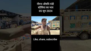 नीमच औषधि मंडी भाव | स्टीविया | औषधीय फसलों के भाव । neemuch Mandi bhav #shorts