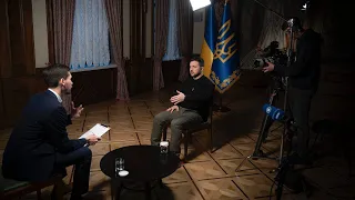 Зеленський дав інтерв’ю німецькому телеканалу ARD
