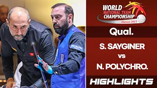 Qual. - 세미 사이그너 Semih SAYGINER vs 니코스 폴리크로노폴로스 Nikos POLYCHRONOPOULOS. H/L