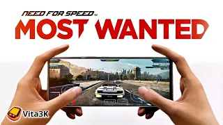 Need For Speed Most Wanted PS Vita on Mobile - Vita3k Android V8 Gameplay Test Tap Tuber