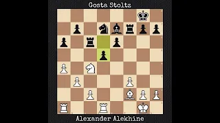 Alexander Alekhine vs Gosta Stoltz | Salzburg, Austria (1942)