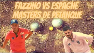 1/2 Finale Fazzino vs Espagne Masters de Pétanque 2021 - Nevers
