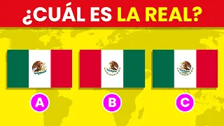 Adivina la BANDERA CORRECTA ✅🧐❌| Reto de Banderas y de Cultura General 🤓🧠