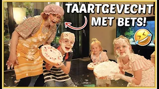 KiDS HOUDEN EEN TAARTENGOOiWEDSTRiJD ALS WiJ NiET THUiS ZiJN 🍰 🙈 | Bellinga Vlog #2482