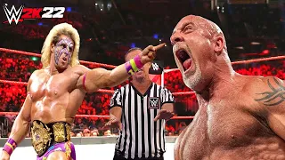 Goldberg vs The Ultimate Warrior (WWE 2K22)
