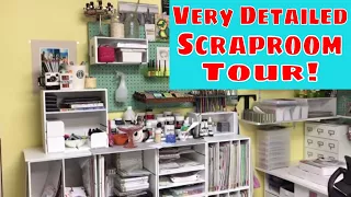 Extremely Detailed Scraproom Tour 2018