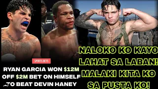 Ryan Garcia SOBRANG LAKI NG PANALO SA PUSTAHAN!!! Devin Haney KAWAWA BUGBUG Ang MUKHA!!! PAPALAG NA!