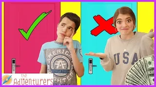 Family Fun Don't Choose The Wrong Mystery Door Challenge / That YouTub3 Family I The Adventurers