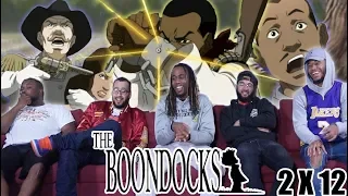 The Boondocks 2 x 12 Reaction! The Story Of Catcher Freeman"