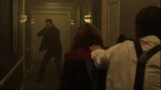 The Punisher vs John Pilgrim gunfight  Scene { Season 2× 12 }