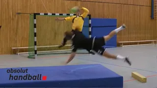 Teamhandball Pivot Training