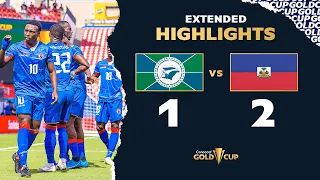 Extended Highlights: Martinique vs Haiti - Gold Cup 2021