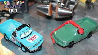 Mattel Disney Cars Prototype Prestige Ep. 1 - Ben Doordan (Bumper Save Piston Cup Crew Chief)