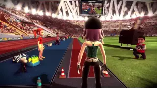 Kinect Sports Track and Field Xbox 360 starring TrinityQiTrance 720P gameplay