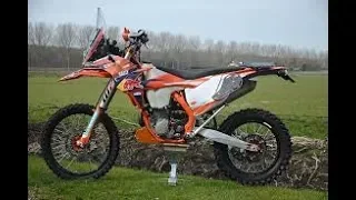 KTM EXC exhaust sound and fly by