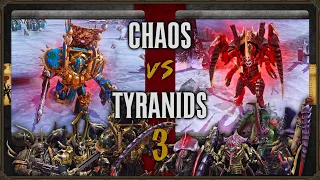 Warhammer 40,000: Dawn of War 2 - Faction Wars 2023 | Chaos Space Marines vs Tyranids #3