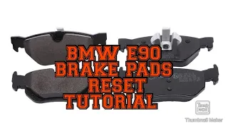 Bmw brake pads reset / resetare plăcuțe de frână bmw e90 / CC ID 71 error reset