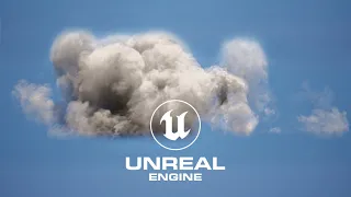 Create Volumetric Cloud Inside Unreal Engine 5 | UE5 VDB Simple Workflow In 5 Minutes