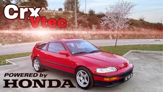 TINHA DE CONDUZIR ESTE CARRO🔥HONDA CRX VTEC 1991, os inicios do AÇO!