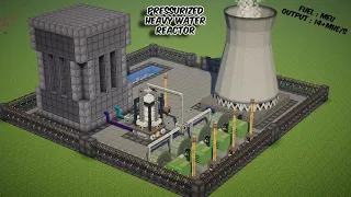 Pressurized Heavy Water Reactor Tutorial - HBM's NTM Minecraft