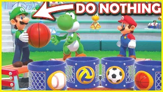 What if Luigi Does Absolutely Nothing in Super Mario Party River Survival Challenge?