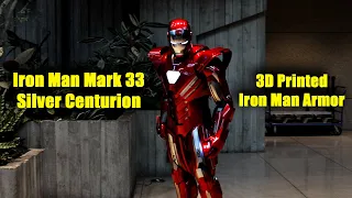 3D Printed Iron Man Mk33 Silver Centurion cosplay debut!