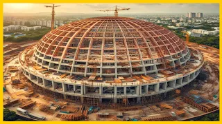 Extreme Construction | The Largest Dome Construction in the World