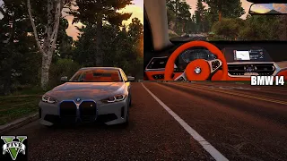 GTA V - 2022 BMW i4 Sedan (Steering wheel)