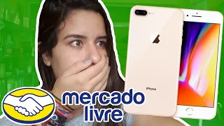 UNBOXING: IPHONE 8 PLUS GOLD (MERCADO LIVRE)