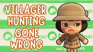 WHY DO I EVEN BOTHER HUNTING?!?! VILLAGER HUNTING GONE WRONG!!! 30 NMTs | Let's Play Animal Crossing