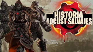 Los LOCUST mas DESPIADADOS - Historia y Evolución de los Locust Salvajes GEARS OF WAR 3