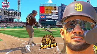 MLB The Show 23 San Diego Padres vs Atlanta Braves | Fernando Tatís Jr.  Steal 3 bases | Gameplay HD
