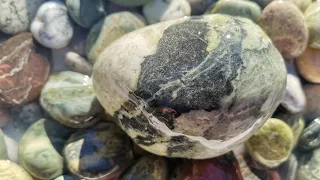 The stones of Rock pick 4, Gemstone beach New Zealand