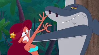 ZIG e SHARKO 🌴 Não é nem mesmo engraçado 😒 Zig e Sharko Brasil | Desenho Animado em português