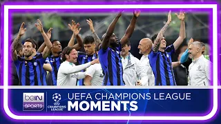 Inter CELEBRATE after overcoming rivals Milan to reach UCL final | UCL 22/23 Moments