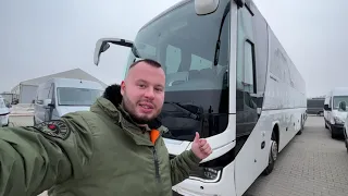 Подбираем автобус за 200к Евро. Проверка перед покупкой MAN Lion's Coach 2019 Euro6, 200 тыс км.