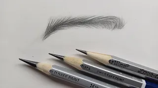 How to Draw eyebrow/eyebrow kaise banaye .....#art #eyedrawing #realisticdrawing