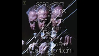 Saint-Saëns: Violin Concerto No. 3 in B minor - Isaac Stern, Daniel Barenboim, Orchestre de Paris