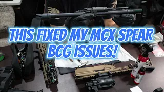 The Fix For No BCG Movement on Sig MCX Spear