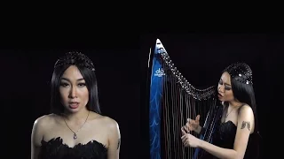 ANGELA JULY | Bohemian Rhapsody - Queen (Vocal and Harp Cover)