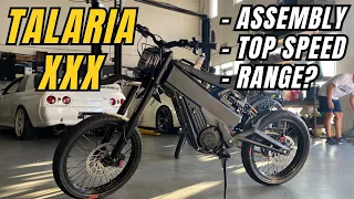 Talaria XXX Electric Dirt Bike - First Ride Top Speed Range Test