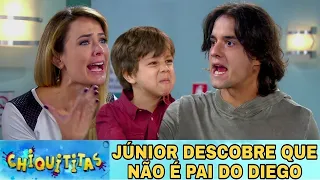 Júnior Descobre Que Não é Pai do Diego | Chiquititas