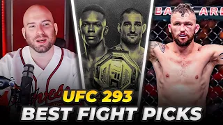 UFC 293: ADESANYA VS STRICKLAND | BEST FIGHT PICKS | HALF THE BATTLE