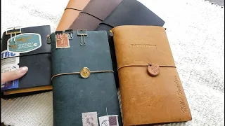 How To Make YOUR OWN (MIDORI) Traveler's Notebook! SO EASY!