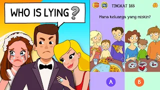 SIAPAKAH YANG BERBOHONG? Braindom 2: Siapa? Teka Teki