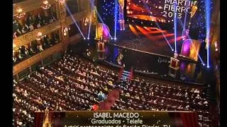 Isabel Macedo ganó como mejor actriz protagonista de ficción -Telefe Noticias